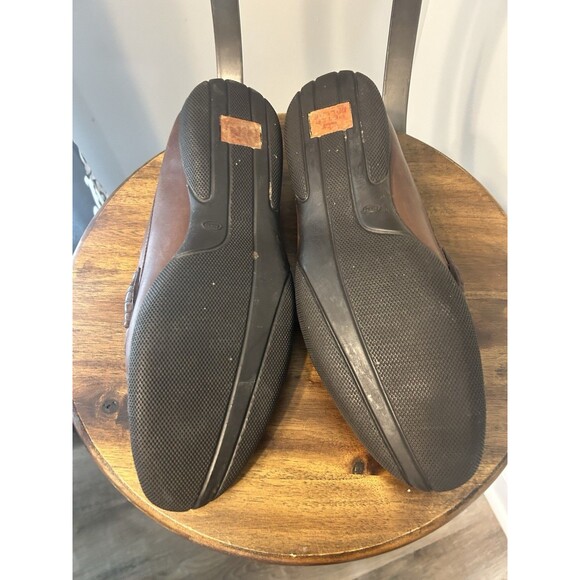 Peter Millar Mens Shoes Size 7 M Leather Brown Slip On Horse Bit Loafer Driving - Picture 4 of 7